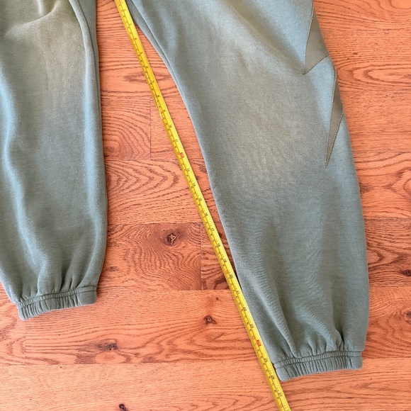 NWT Aviator Nation Bolt Stitch Sweatpants in Faded Army (Size S) - Picture 7 of 10